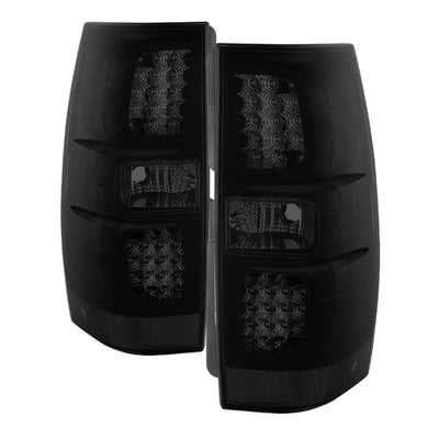 xTune Mc Yukon/Yukon Denali 07-14 LED Tail Lights Black Smoked ALT-JH-CSUB07-LED-G2-BSM