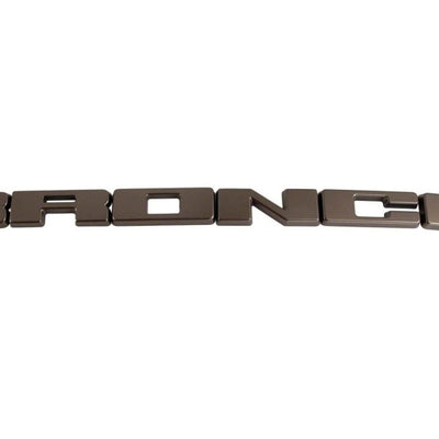 Ford Racing 2021+ Bronco Grille Lettering Overlay Kit - Bronze