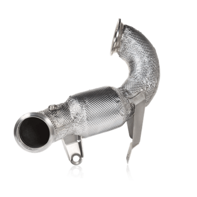 Akrapovic 2020 Mercedes-Benz CLA45S/A45S AMG (C118/X118/W177) DownPipes w/ Cat (SS)