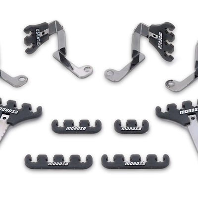 Moroso Ford Small Block Ignition Wire Loom Kit - 7-9mm - Black