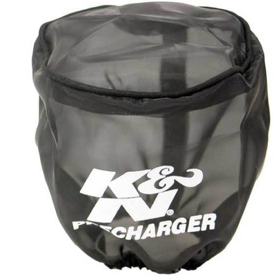 K&N PreCharger Air Filter Wrap Black Universal 4in. Height 4in. Inside Diameter