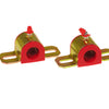 Prothane Universal Greasable Sway Bar Bushings - 13/16in - Type A Bracket - Red