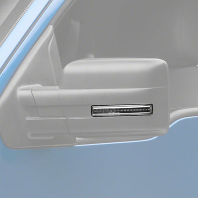 Raxiom 09-14 Ford F-150 Axial Series LED Sequential Mirror Mounted Turn Signals- Smoked