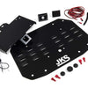 JKS Manufacturing Jeep Wrangler JL Tailgate Vent Cover w/ License Plate Relocation