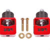 BMR Chevy SS and Pontiac G8 Motor Mount Kit (Solid Bushings) Red