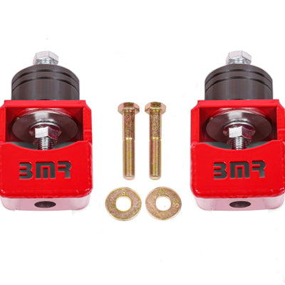 BMR Chevy SS and Pontiac G8 Motor Mount Kit (Solid Bushings) Red