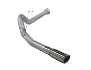 Diamond Eye KIT 4in DPF-BACK Single AL 15-16 FORD POWERSTROKE 6.7L F250/F350