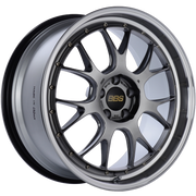 BBS LM-R 20x9.5 5x114.3 ET40 CB66 Diamond Black Center Diamond Cut Lip Wheel