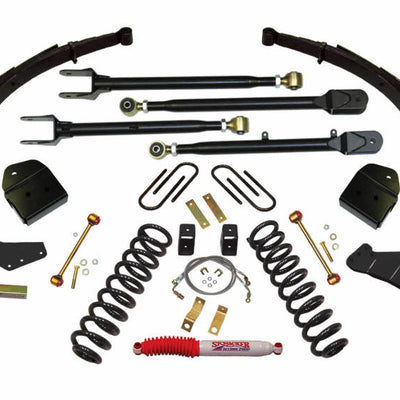 Skyjacker 4"SYS,08 F250 4WD/GAS W/LKS