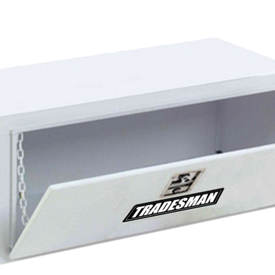 Tradesman Steel Flush Mount Truck Tool Box (48in.) - White