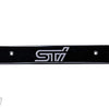 Turbo XS 08-14 Subaru WRX/STi Billet Aluminum License Plate Delete Black Machined STi Logo