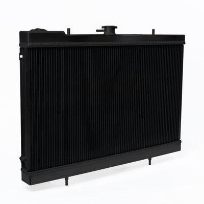 CSF R32 Nissan Skyline GT-R / GT-S Full Billet Aluminum High-Performance Radiator - Black Finish