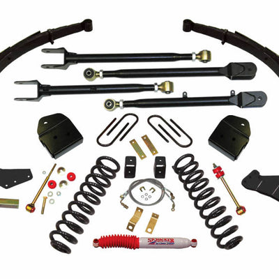 Skyjacker 4"SYS,05 F250 4WD/GAS W/LKS