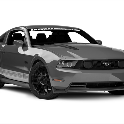 Raxiom 10-12 Ford Mustang w/ Headlights CCFL Halo Projector Headlights- Black Housing (Clear Lens)