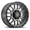 ICON Alpha 20x9 8x6.5 19mm Offset 5.75in BS 125.2mm Bore Gun Metal Wheel