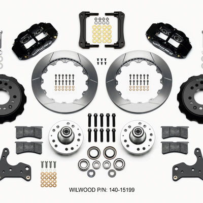 Wilwood Narrow Superlite 6R Front Hub Kit 12.88in 65-72 CDP C Body -Drum