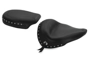 Mustang 14-21 Yamaha Bolt Standard Touring Solo Seat w/Studs- Black