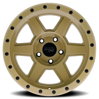 Dirty Life 9315 Compound 17x9 / 6x139.7 BP / -12mm Offset / 106mm Hub Desert Sand Wheel