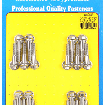 ARP Chrysler hemi 5.7/6.1L SS Hex Valve Cover Bolt Kit