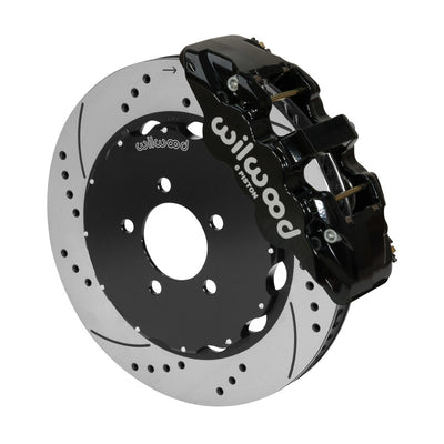Wilwood AERO6 Front Big Brake Kit 14.00in Black 03-11 Crown Victoria