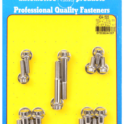 ARP Small Block Chevy LT1 6.2L 12pt Timing Cover Bolt Kit - Stainless Steel