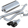 Corsa 1999-2006 GMC Sierra Reg. Cab/Short Bed 1500 4.8L V8 Black Sport Cat-Back Exhaust