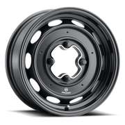 Mobelwagen MW-430B Interceptor 15x4.5in / 4x130 BP / 25mm Offset / 85.85mm Bore - Black Wheel