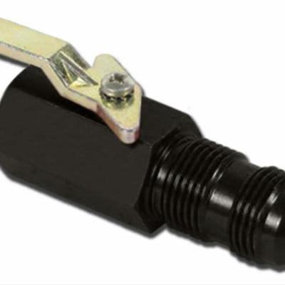 Fragola 3/8in NPT Female Inlet x -6AN Male Outlet On/Off Shut Off Valve