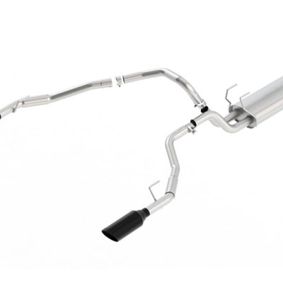 Borla 09-17 Ram 1500 5.7L V8 3in-2.5in Dual Out Pipe 5in Tip S-Type Exhaust Black Chrome