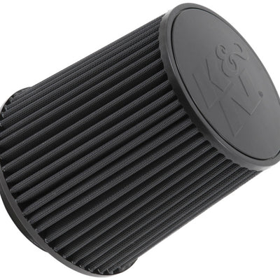 K&N Universal Rubber Filter-Round Tapered 4.5in Flange ID x 8in Base OD x 6.625in Top OD x 8in H