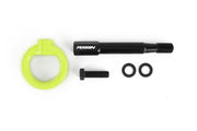 PERRIN 08-14 Subaru WRX/STI (Hatchback) Tow Hook Kit (Rear) - Neon Yellow
