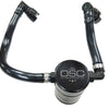 J&L 2018-2023 Ford Mustang GT Passenger Side Oil Separator 3.0 - Black Anodized