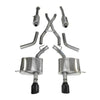 Corsa 2011-2024 Dodge Durango 5.7L V8 Black Sport Dual Rear Cat-Back Exhaust