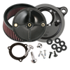 S&S Cycle 2008+ BT w/ S&S 66mm Throttle Body Stealth Air Cleaner Kit w/o Cover