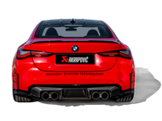 Akrapovic 21-22 BMW M3 (G80) / M4 (G82, G83) Rear Carbon Fiber Diffuser - High Gloss Black