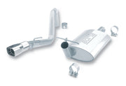 Borla 91-95 Jeep Wrangler YJ 4.0L 6cyl 4WD 2Dr SS Single Right Rear Exit Cat-Back Exhaust