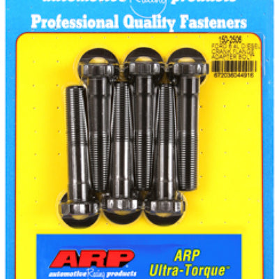 ARP Ford 6.4L Diesel Crank Flange Adapter Bolt Kit - 8740 Chrome Moly Black Oxide