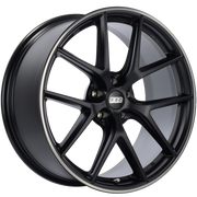 BBS CI-R 20x9 5x120 ET25 Satin Black Polished Rim Protector Wheel -82mm PFS/Clip Required