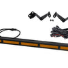 Diode Dynamics 16-21 Toyota Tacoma SS30 Stealth Lightbar Kit - Amber Flood