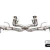 Corsa 20-24 Chevrolet Corvette C8 RWD 3in Xtreme Cat-Back Exhaust w/4.5in Carbon Fiber Polished Tips