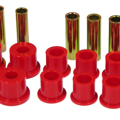 Prothane 82-96 Ford Rear Spring & Shackle Bushings - Red