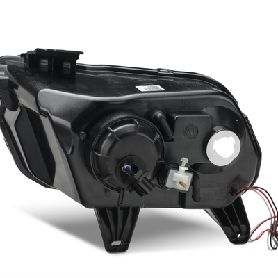 Raxiom 10-12 Ford Mustang w/ Headlights CCFL Halo Projector Headlights- Black Housing (Clear Lens)