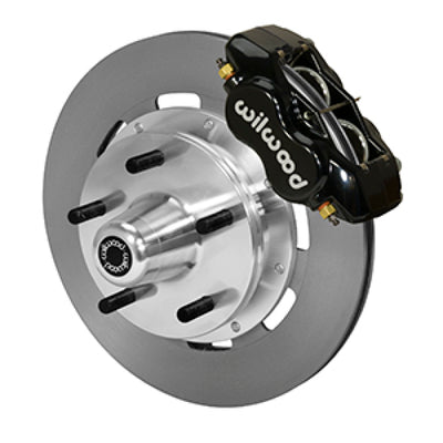 Wilwood Forged Dynalite Front Kit 19.00in Plain Rotor Black WWE ProSpindle (5x5.00in Hub)
