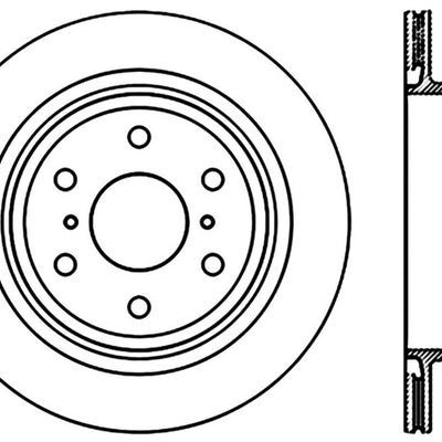 Stoptech 07-19 Cadillac Escalade Front & Rear CRYO-STOP Rotor