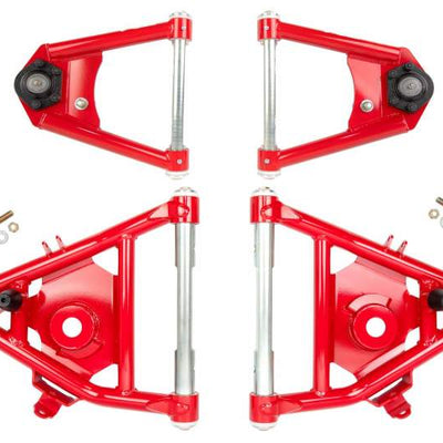 UMI Performance 73-87 GM C10 Street Performance A-Arm Kit - Red