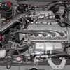 Spectre 92-00 Honda Civic L4-1.6L F/I Air Intake Kit - Polished w/Red Filter