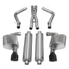 Corsa 2012-2014 Dodge Charger SRT-8 6.4L V8 Black Xtreme Cat-Back Exhaust