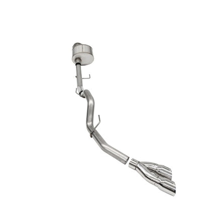 Corsa 2021-2025 Ford F-150 Regular Cab/6.5in Bed 5.0L V8 Xtreme Cat-Back Single Side Exit-Polished