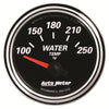 Autometer Designer Black II 52mm 250 Deg F Water Temp Gauge