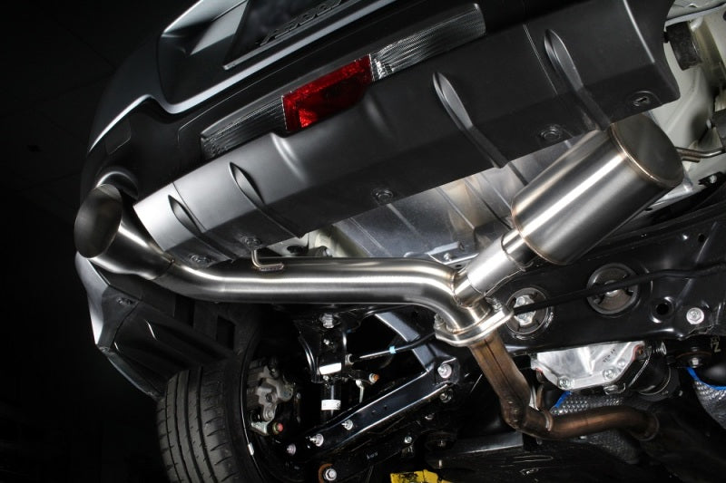 PERRIN 22-25 Subaru BRZ / Toyota GR86 Axle Back Exhaust SS (Single Side Exit w/Helmholtz Chamber)